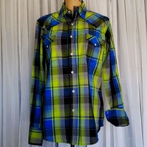 Mens Tin Haul Western Shirt